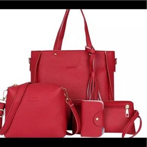 4 piece purse set